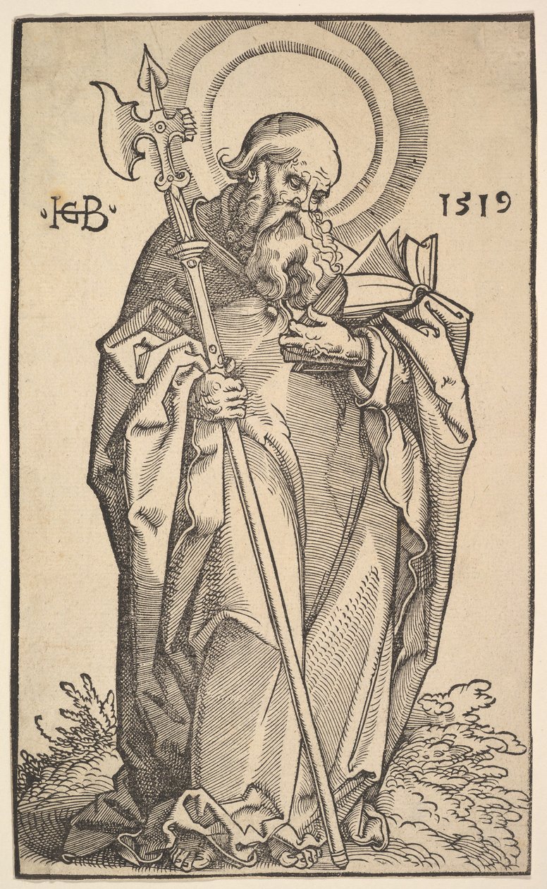 Matteus från Kristus och apostlarna, 1519. av Hans Baldung