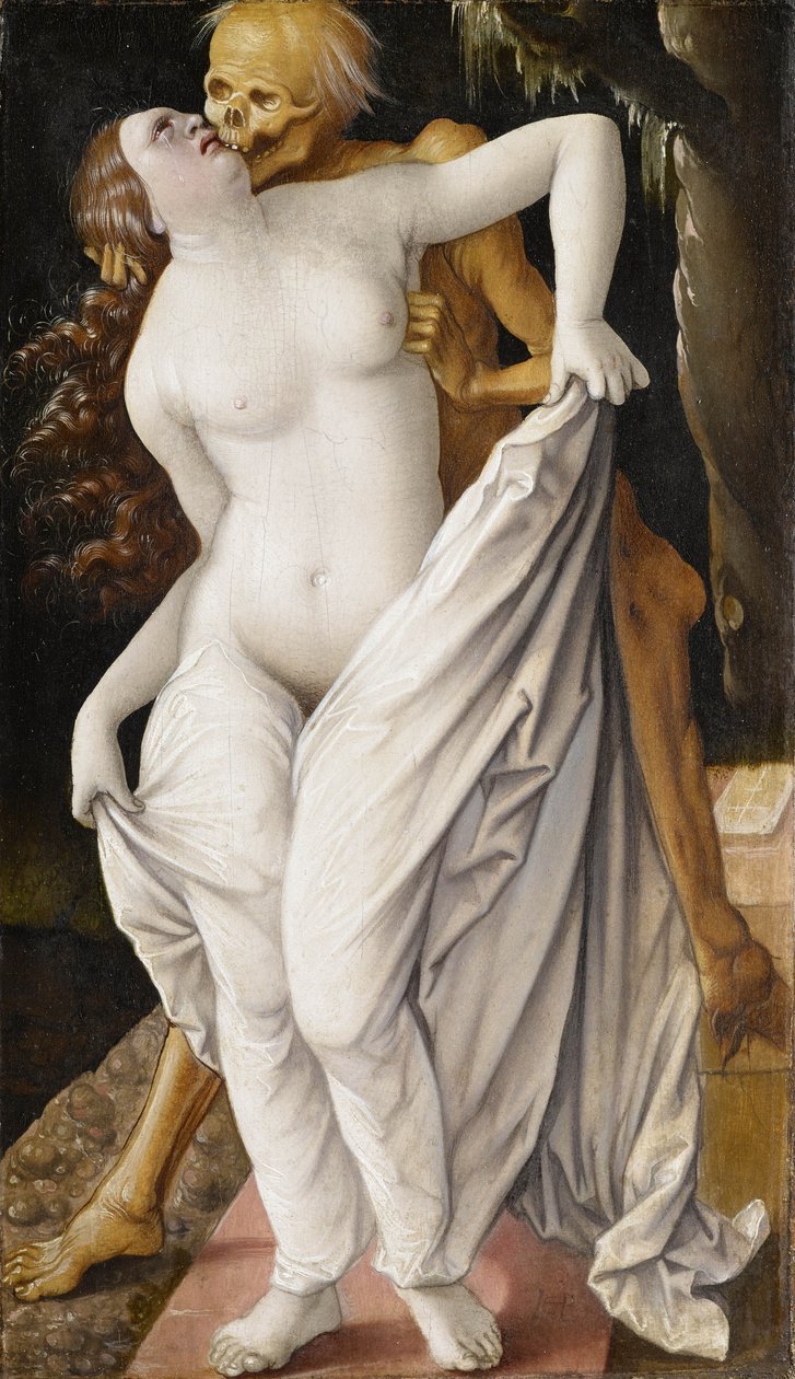 Döden och hustru av Hans Baldung Grien