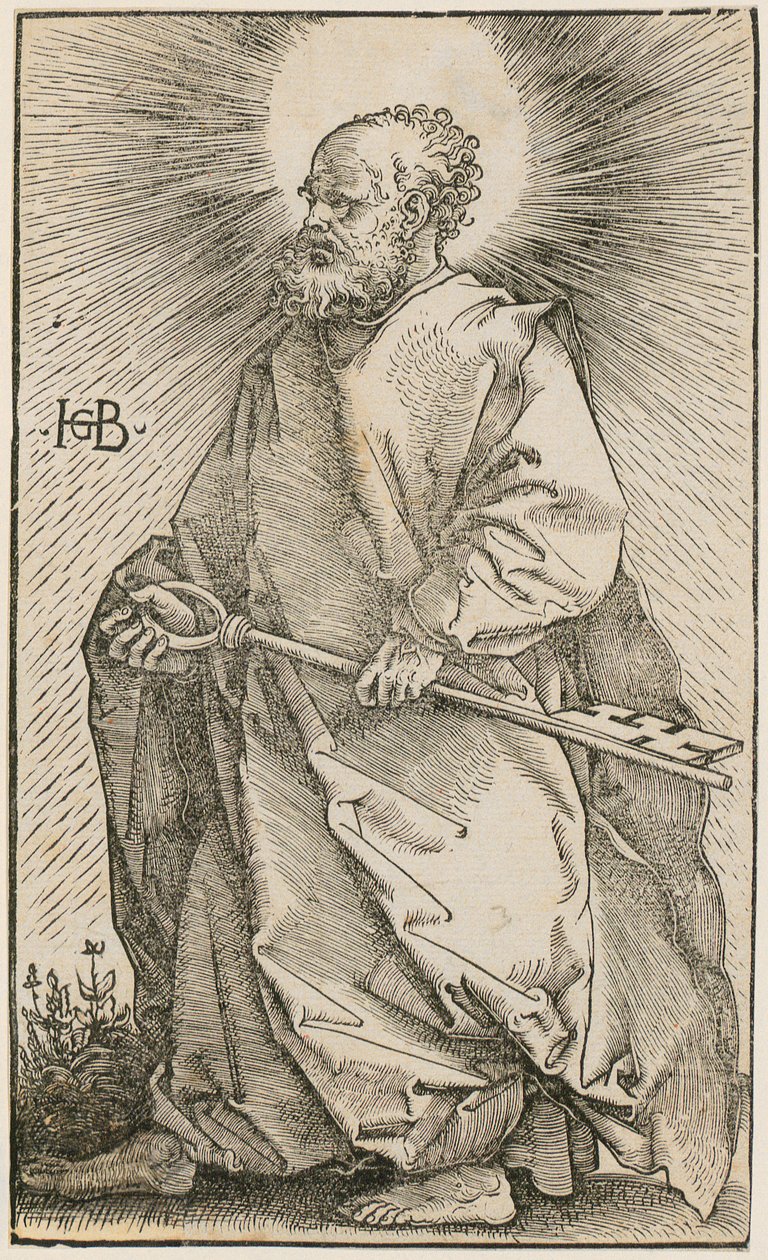 Apostel Petrus av Hans Baldung Grien