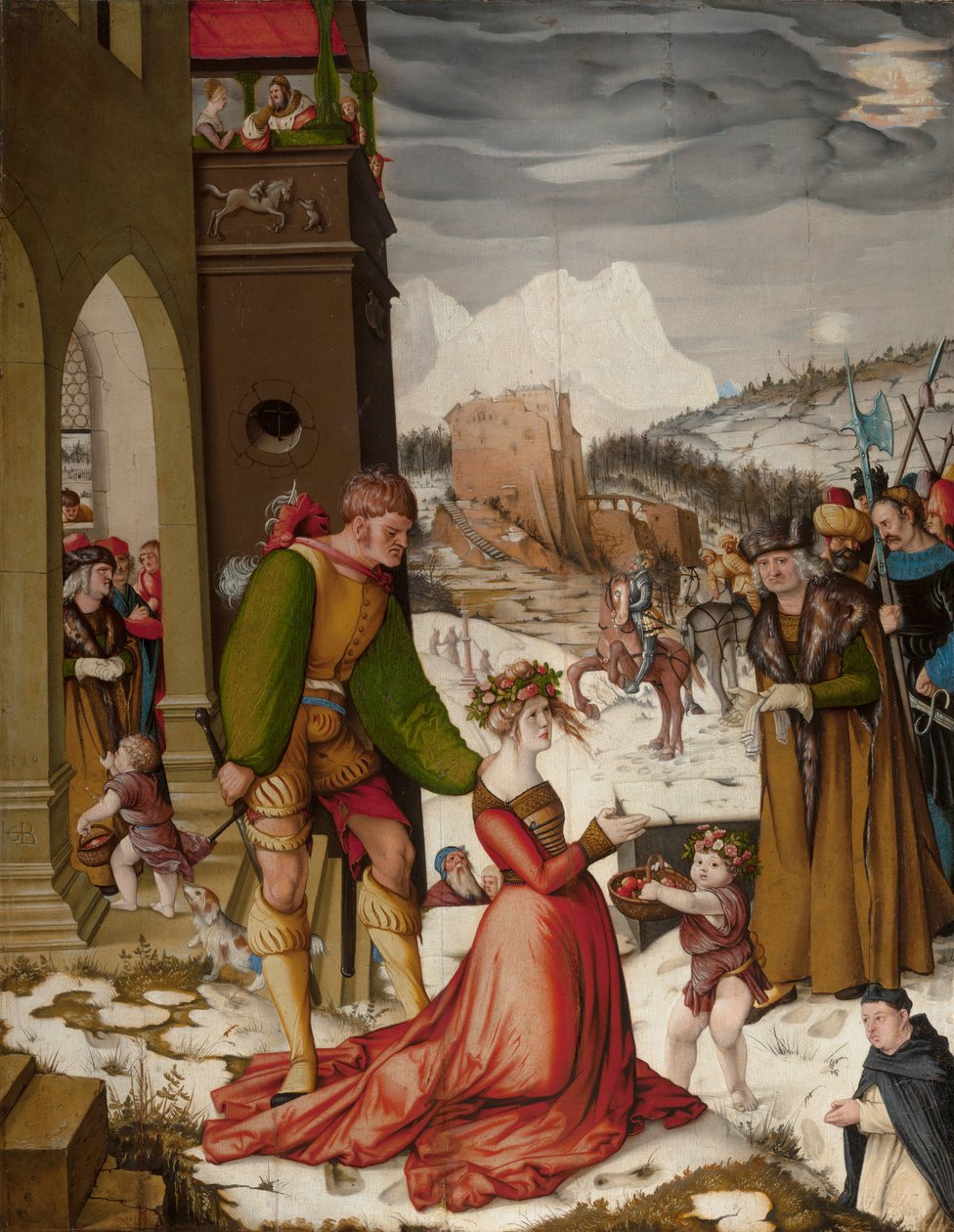 Halshuggning av den heliga Dorothea av Hans Baldung Grien