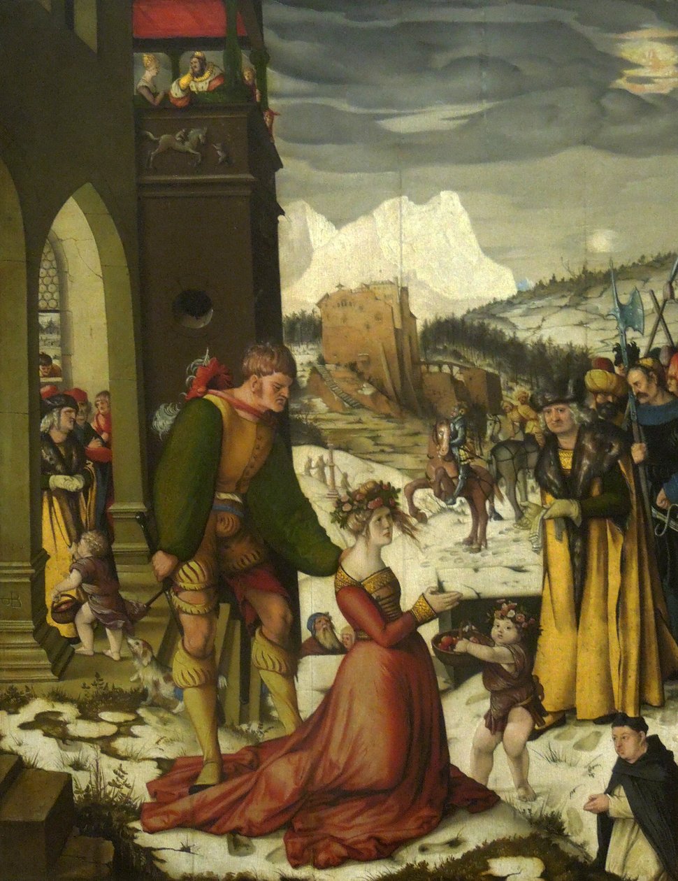 Halshuggning av den heliga Dorothea av Hans Baldung Grien
