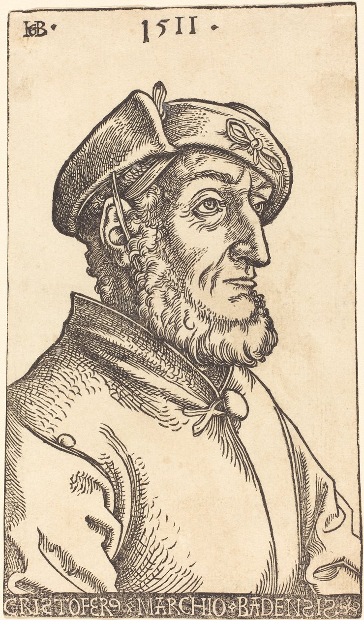 Christopher, markgreve av Baden, 1511 av Hans Baldung Grien