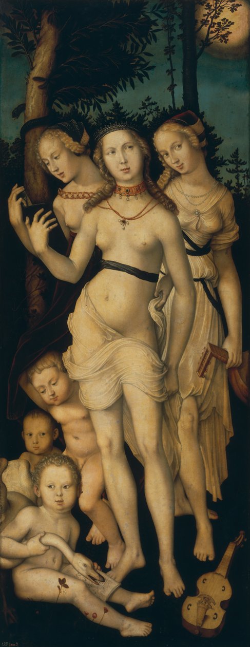 Harmoni eller, De tre nåderna av Hans Baldung Grien