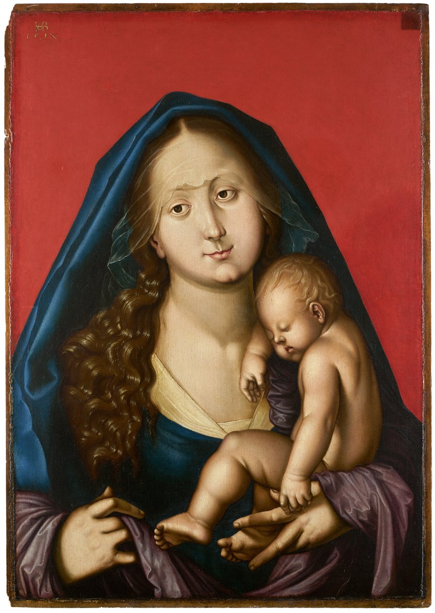 Maria med det sovande barnet av Hans Baldung Grien