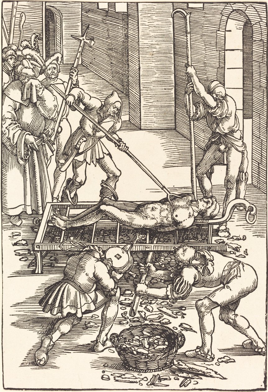 Saint Lawrences martyrskap av Hans Baldung Grien
