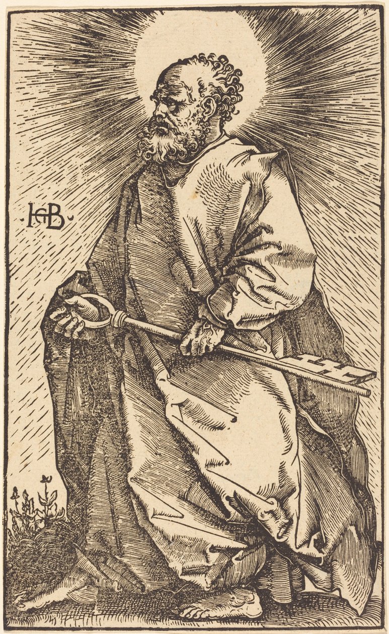 Sankt Petrus av Hans Baldung Grien