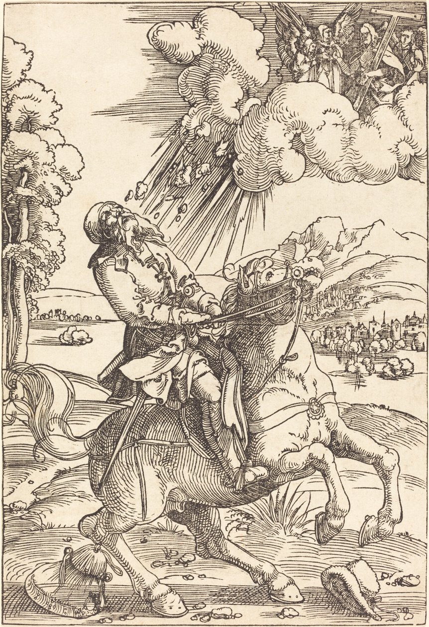 Sankt Paulus omvändelse av Hans Baldung Grien