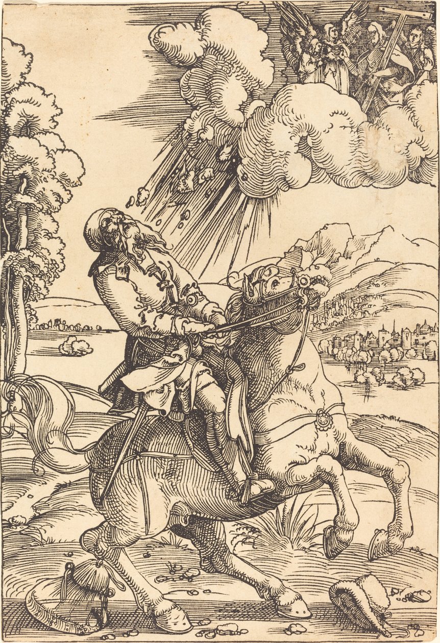 Sankt Paulus omvändelse av Hans Baldung Grien