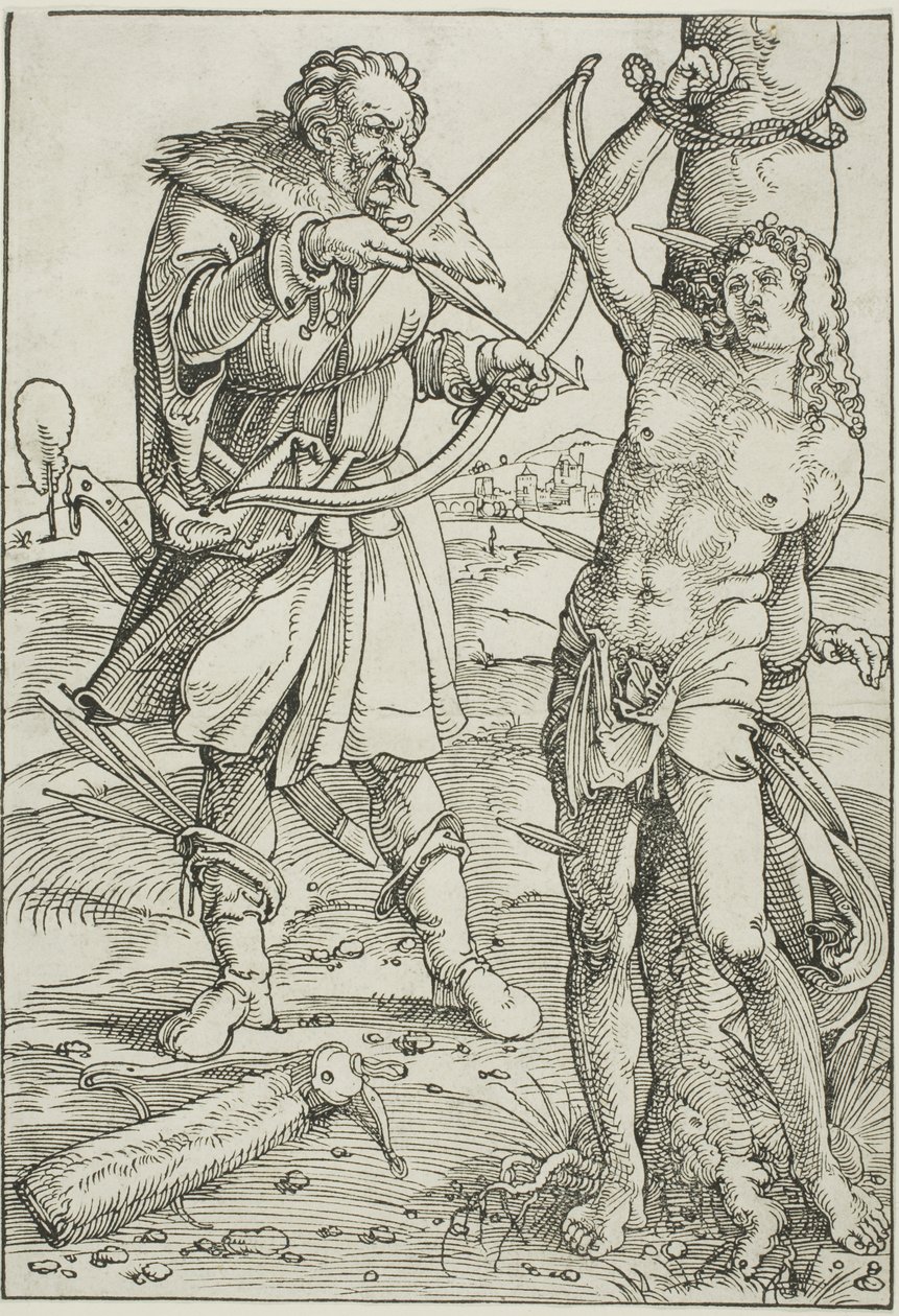 Sankt Sebastians martyrskap av Hans Baldung Grien