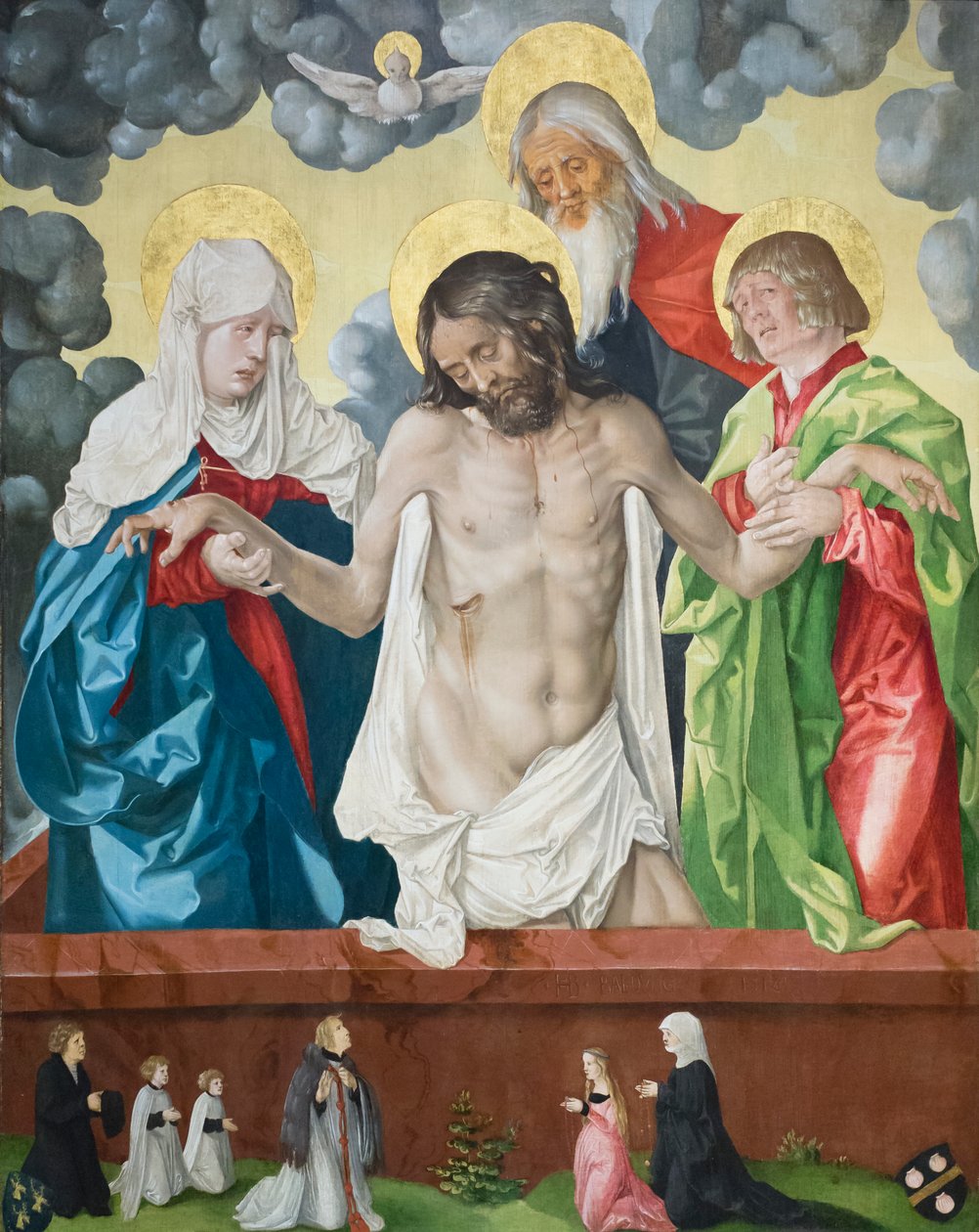 Treenigheten och den mystiska Pieta av Hans Baldung Grien