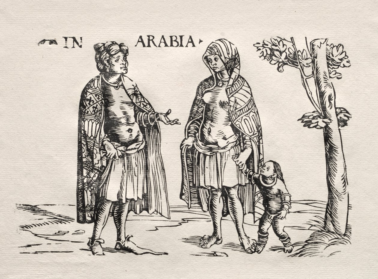 Infödda i Arabien och Indien av Hans Burgkmair