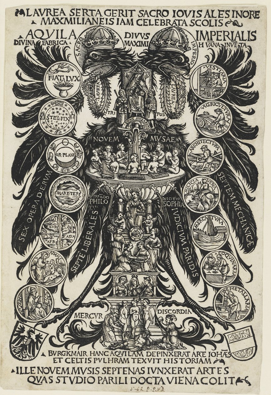 Kejsar Maximilians triumf, ca. 1507 av Hans Burgkmair