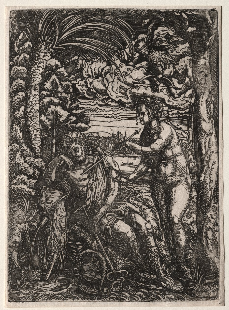 Venus och Merkurius av Hans Burgkmair