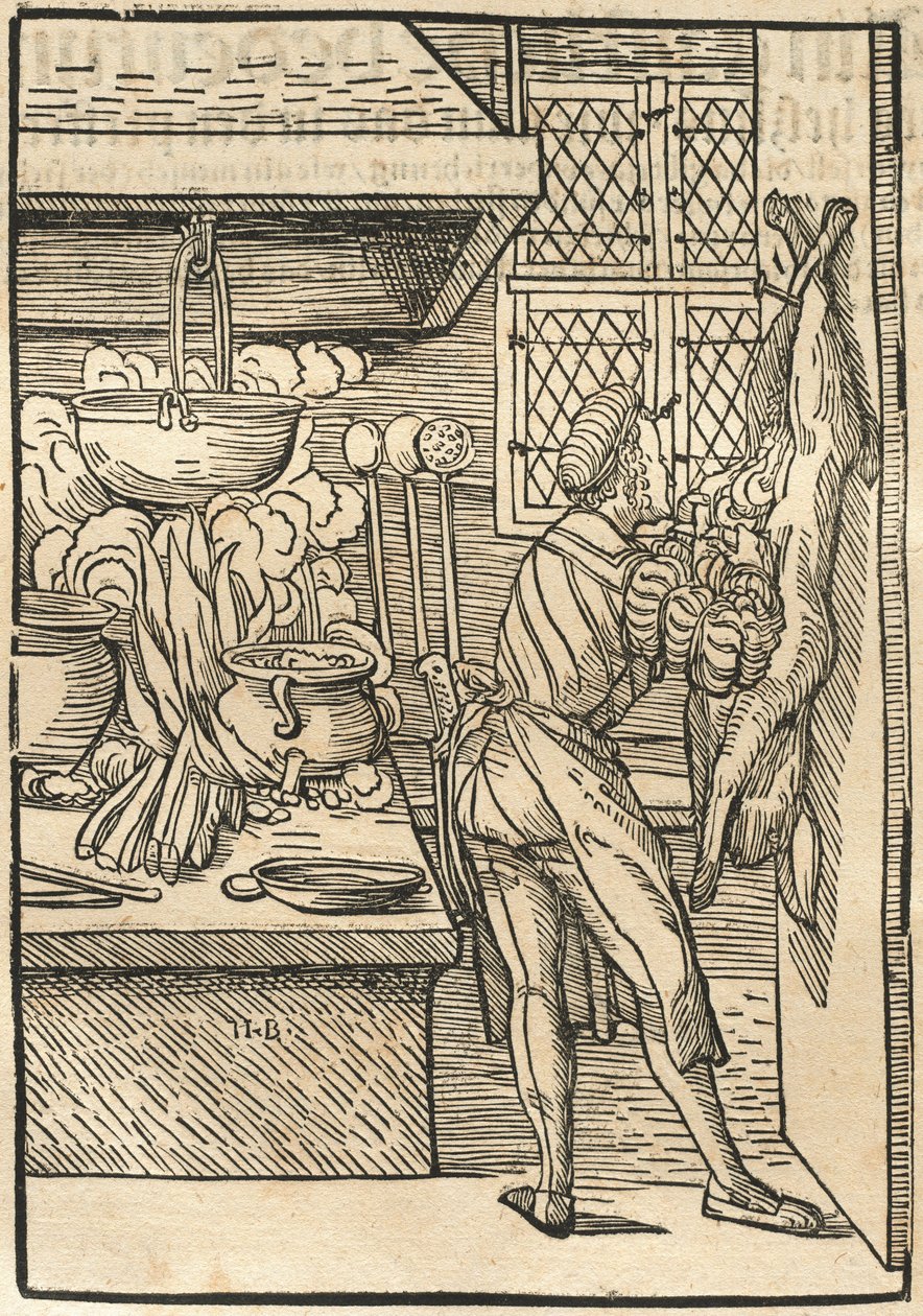 Boken med granatäpplen på latin som heter Malogranatus.. av Hans Burgkmair I and Johann Geiler von Kaysersberg