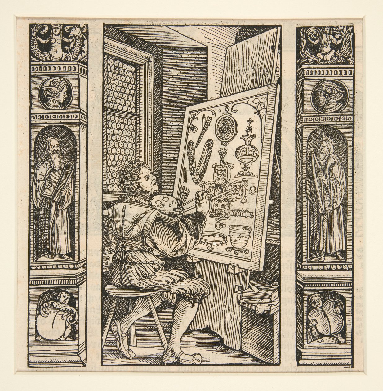 Juvelmålaren från Petrarch av Hans Burgkmair the Elder