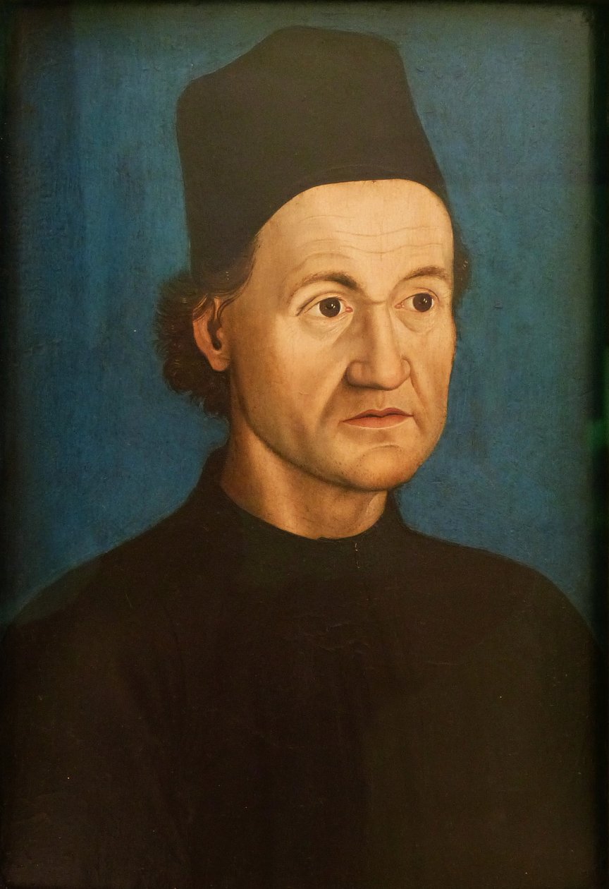Tyska: Johannes Geiler von Kaysersberg Johann Geiler von Kaysersberg av Hans Burgkmair the Elder
