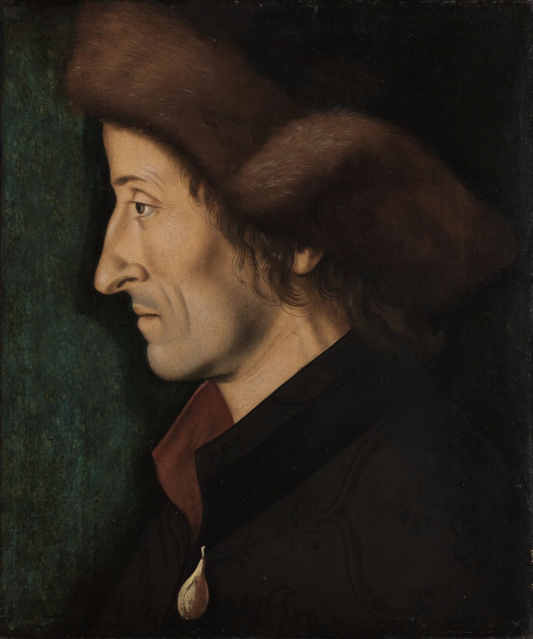 Porträtt av Sebastian Brant av Hans Burgkmair the Elder