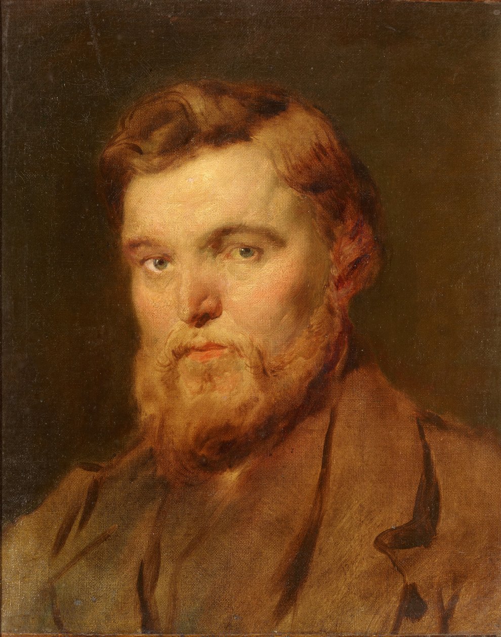 Porträtt av Hans Thoma. Studie av Hans Canon