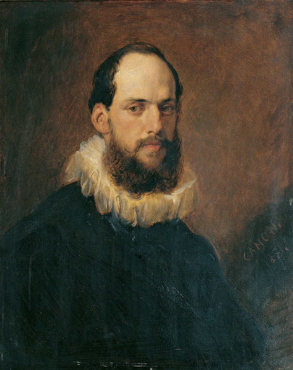 Wilhelm Wartenegg i 1600-talsdräkt av Hans Canon