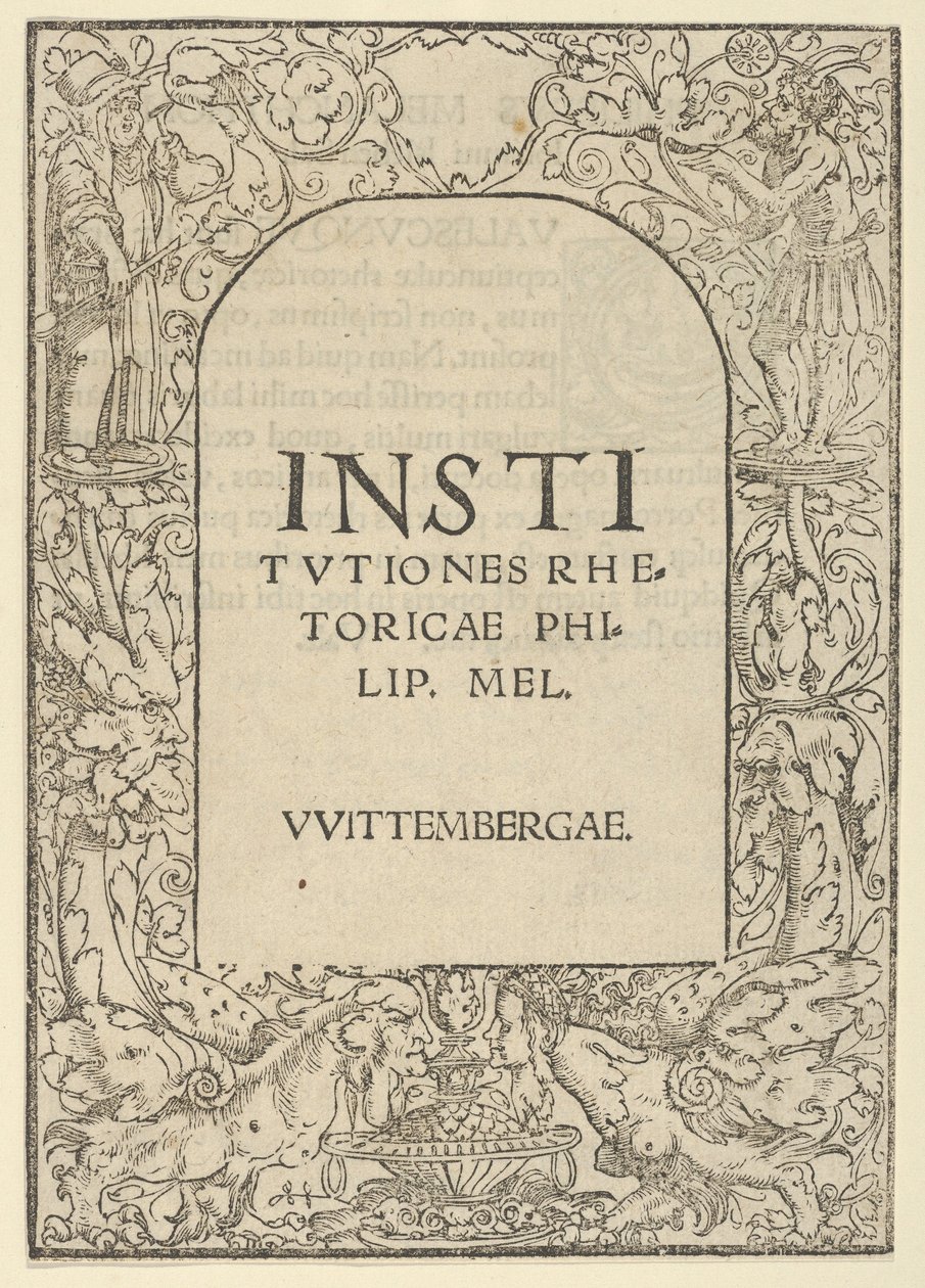 Titelbård, tidigt 1500-tal. av Hans Cranach