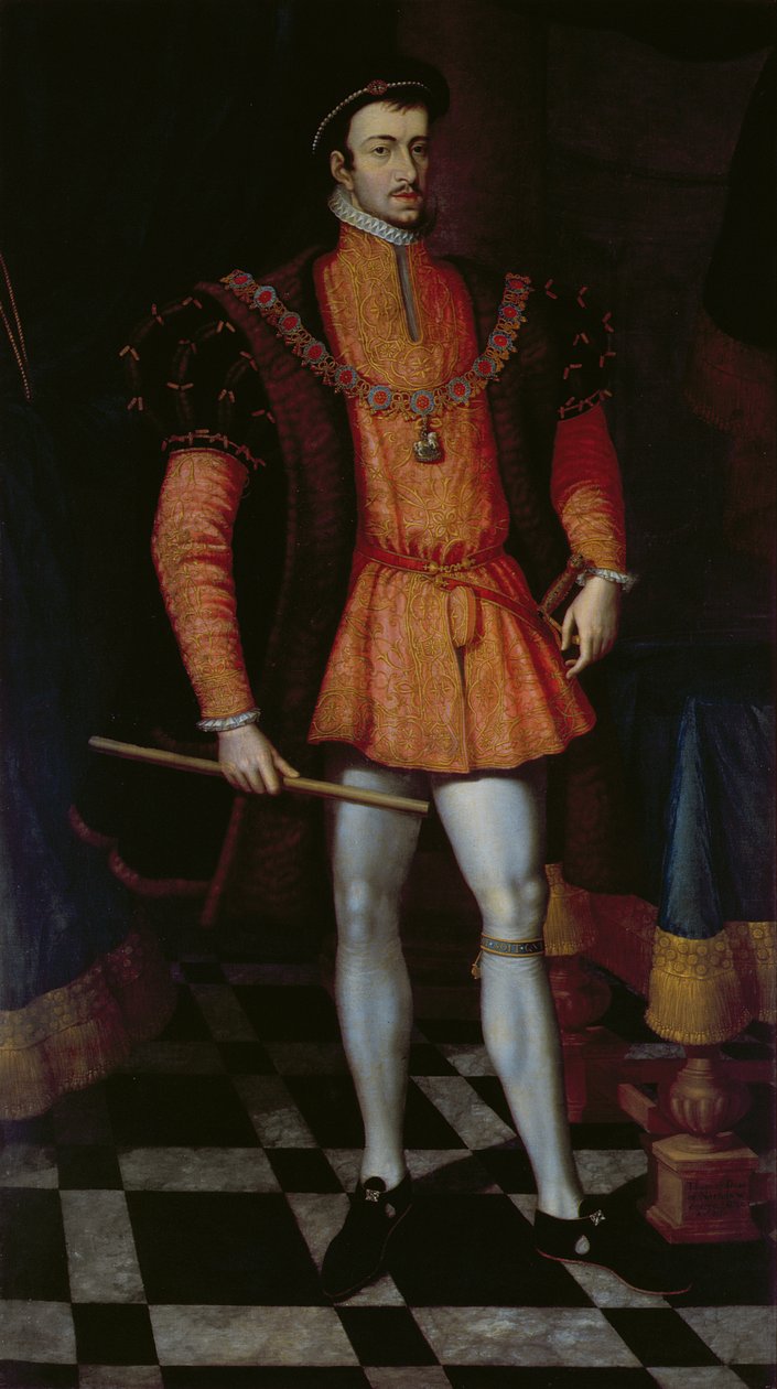 Thomas Howard, 4:e hertig av Norfolk (se även 279053) av Hans Eworth