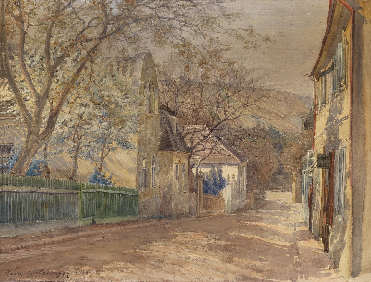 Therese Krones House i Heiligenstadt av Hans Götzinger