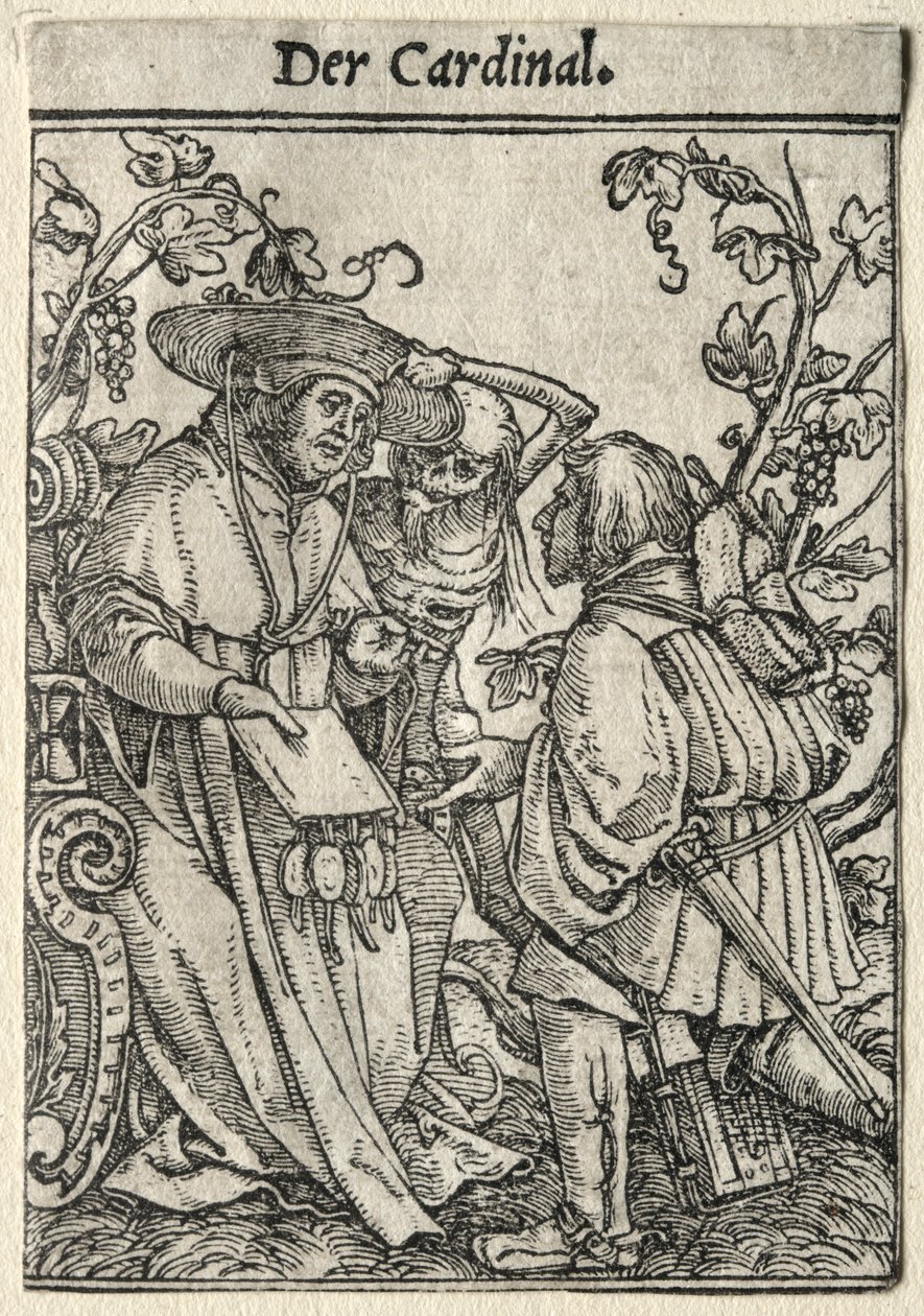 Dödsdansen: Kardinalen. av Hans Holbein