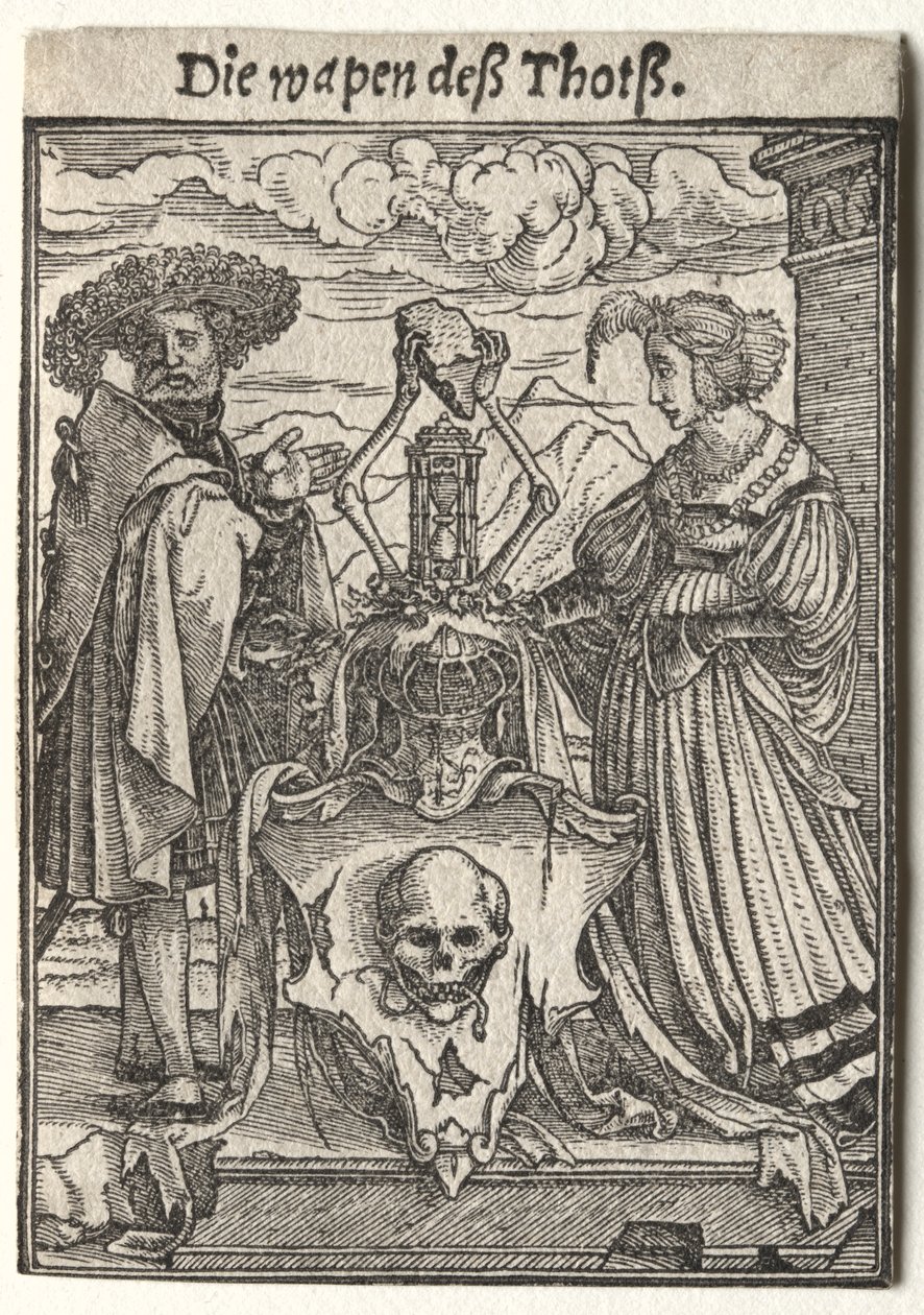 Dödsdansen: Dödsvapenet av Hans Holbein