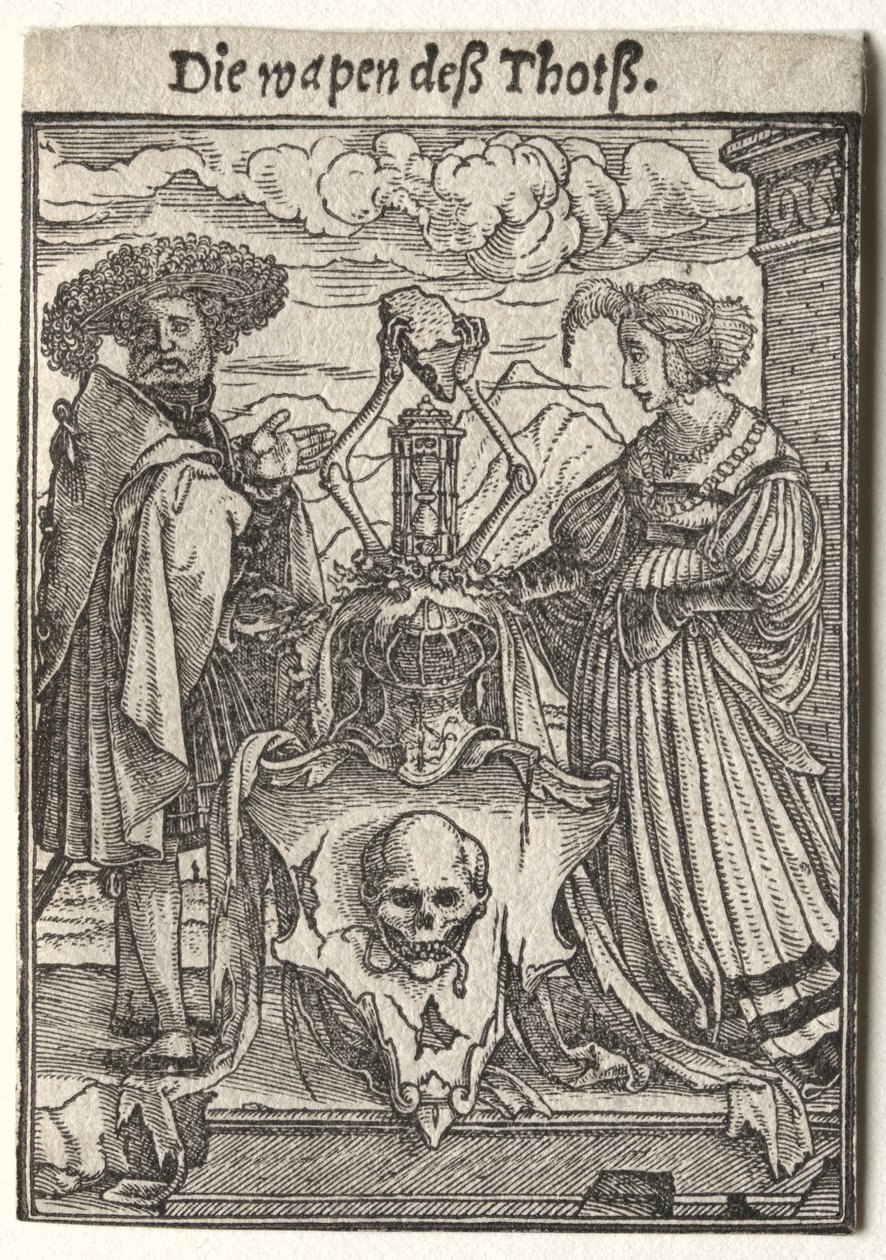 Dödsdansen: Dödsvapenet. av Hans Holbein