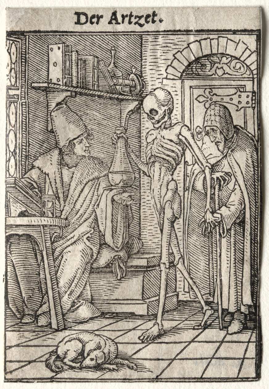 Dödsdansen: Doktorn av Hans Holbein