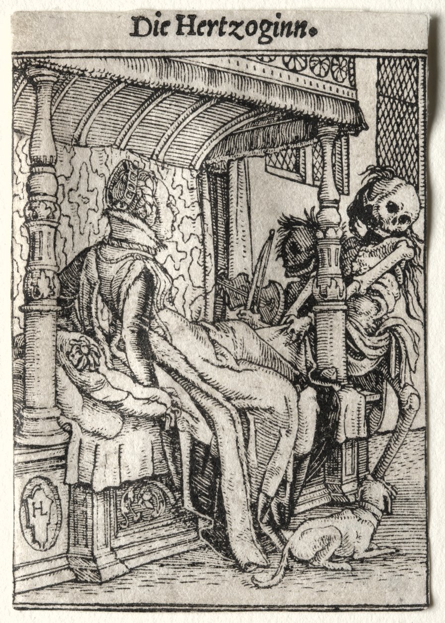 Dödsdansen: Hertiginnan av Hans Holbein