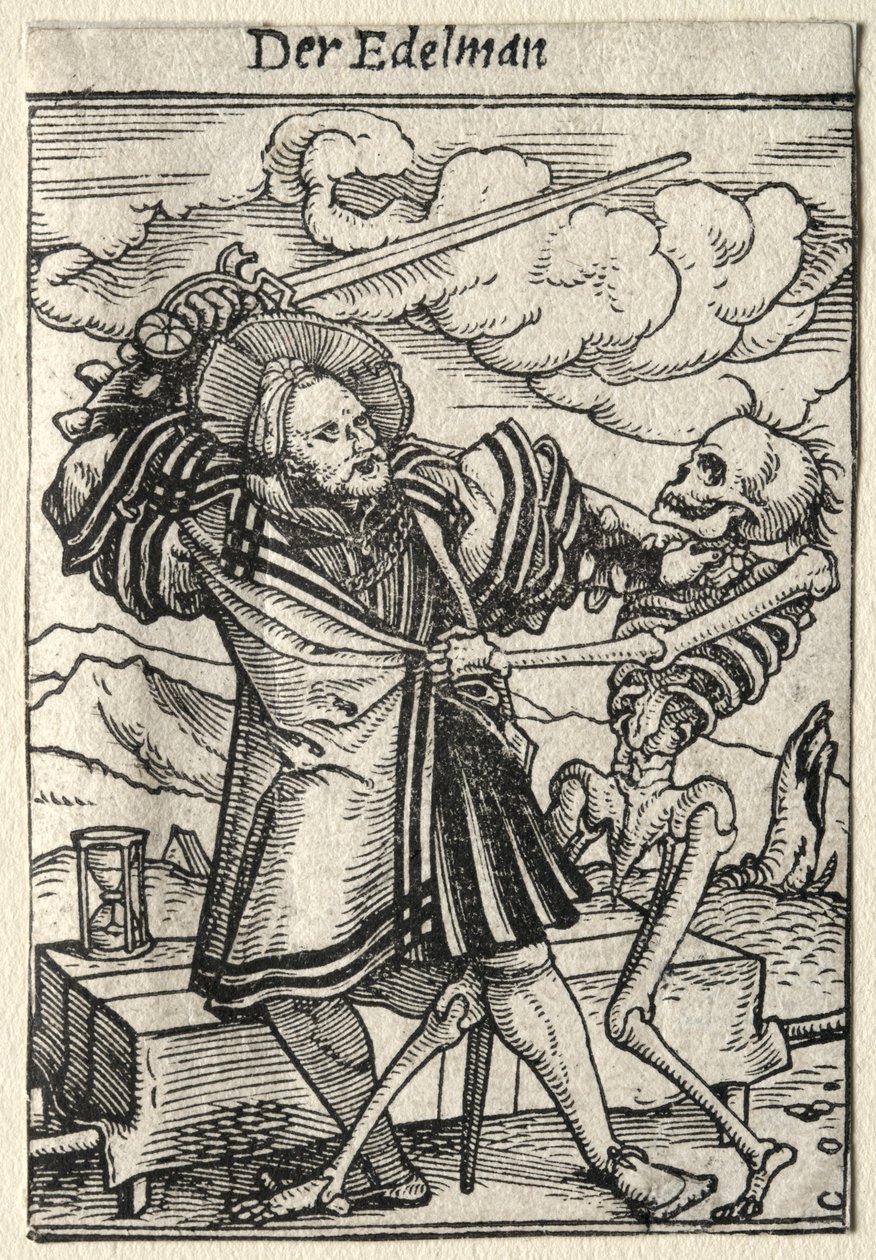 Dödsdansen: Adelsmannen av Hans Holbein