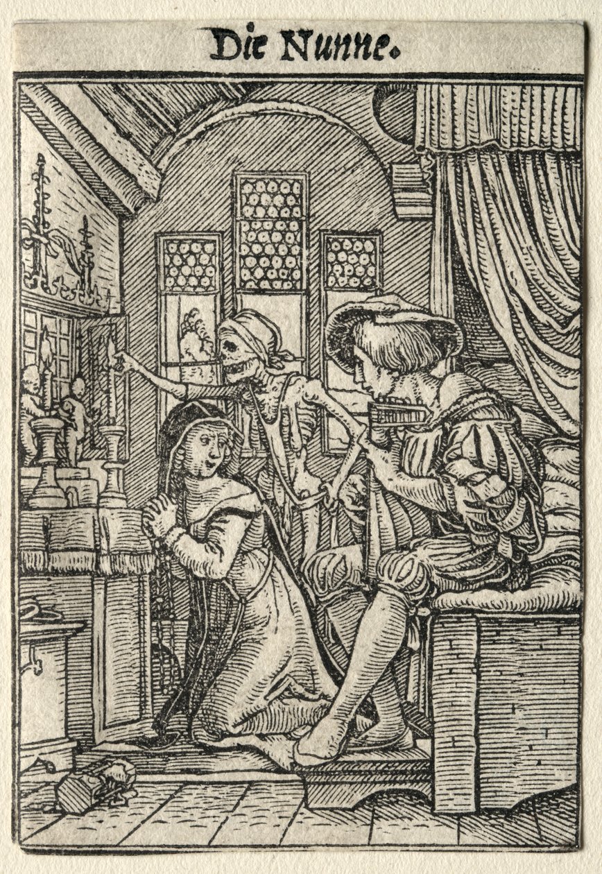 Dödsdansen: Nunnan av Hans Holbein