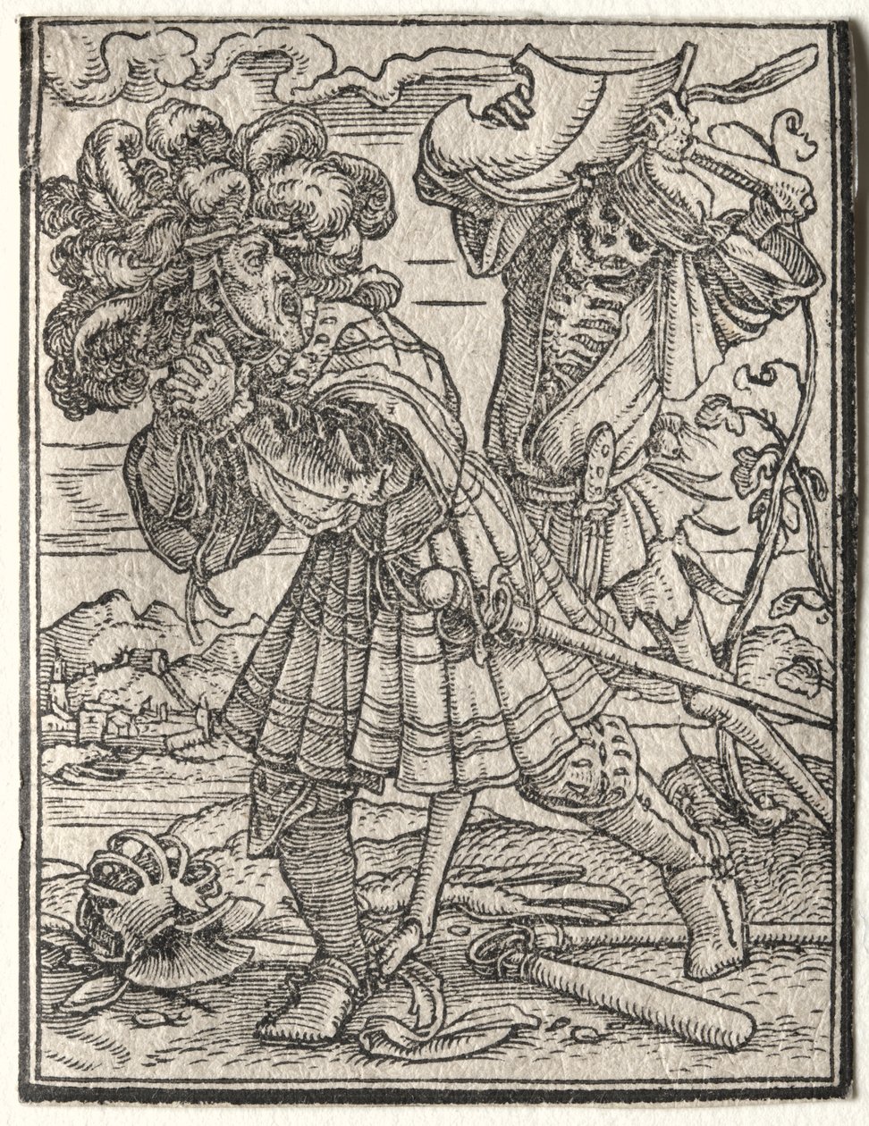 Dödsdansen: Greven av Hans Holbein