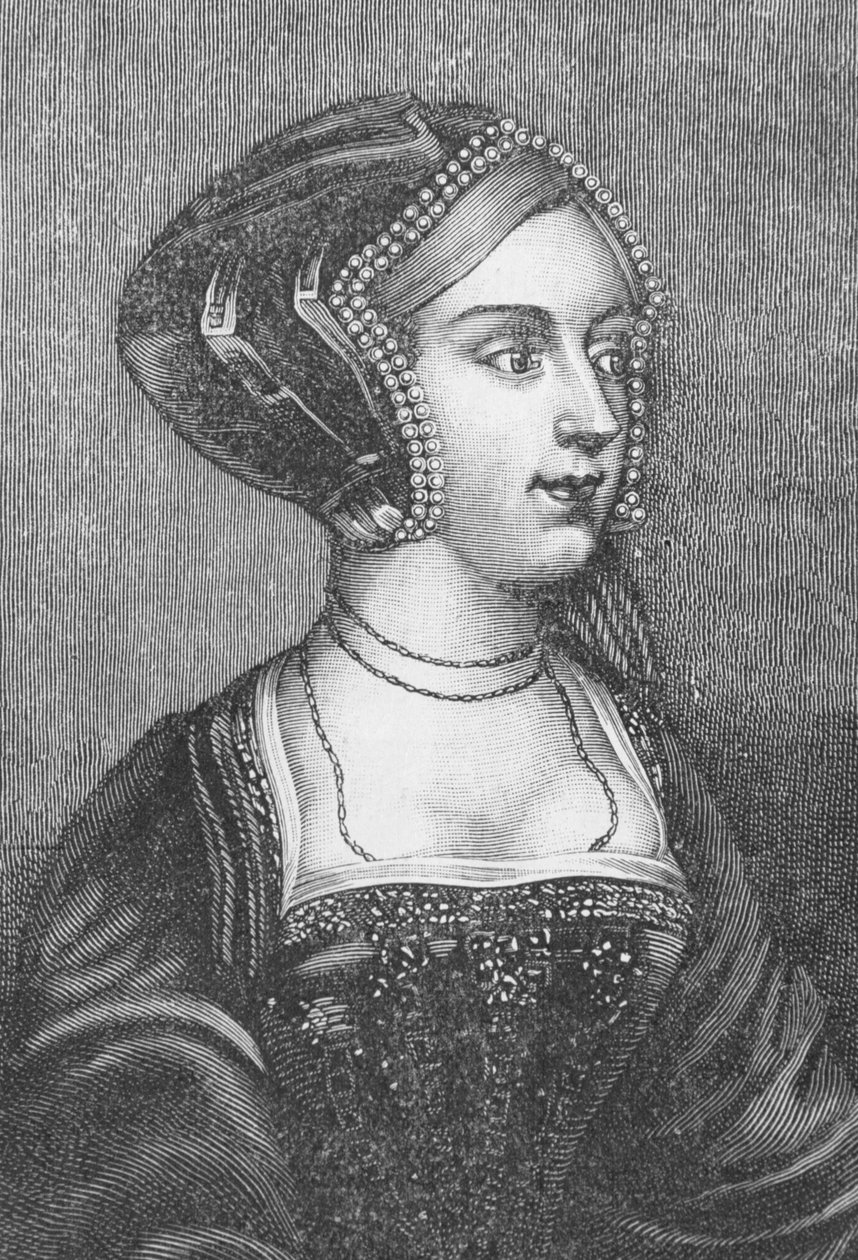 Anne Boleyn (ca 1507-36) andra hustru till Henry VIII av England (se även 68049) av Hans Holbein der Jüngere