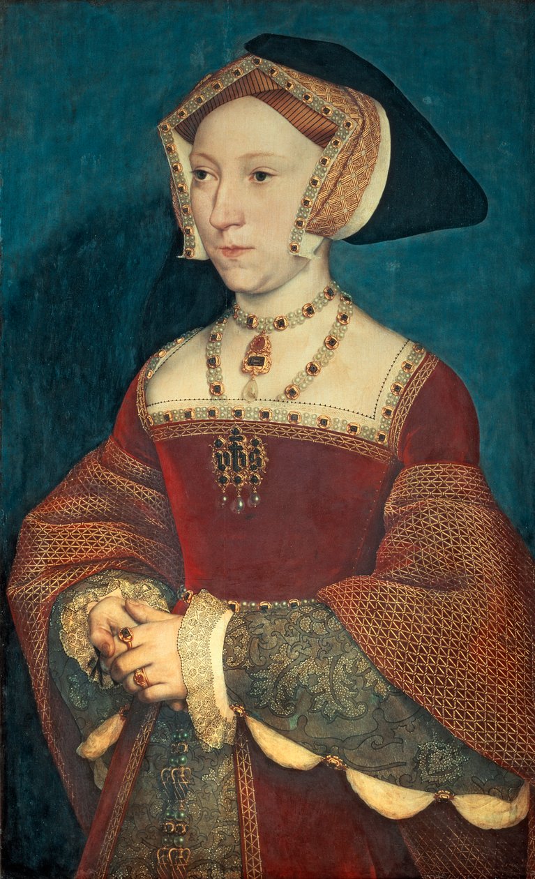 Jane Seymour, 1536 sverige av Hans Holbein der Jüngere