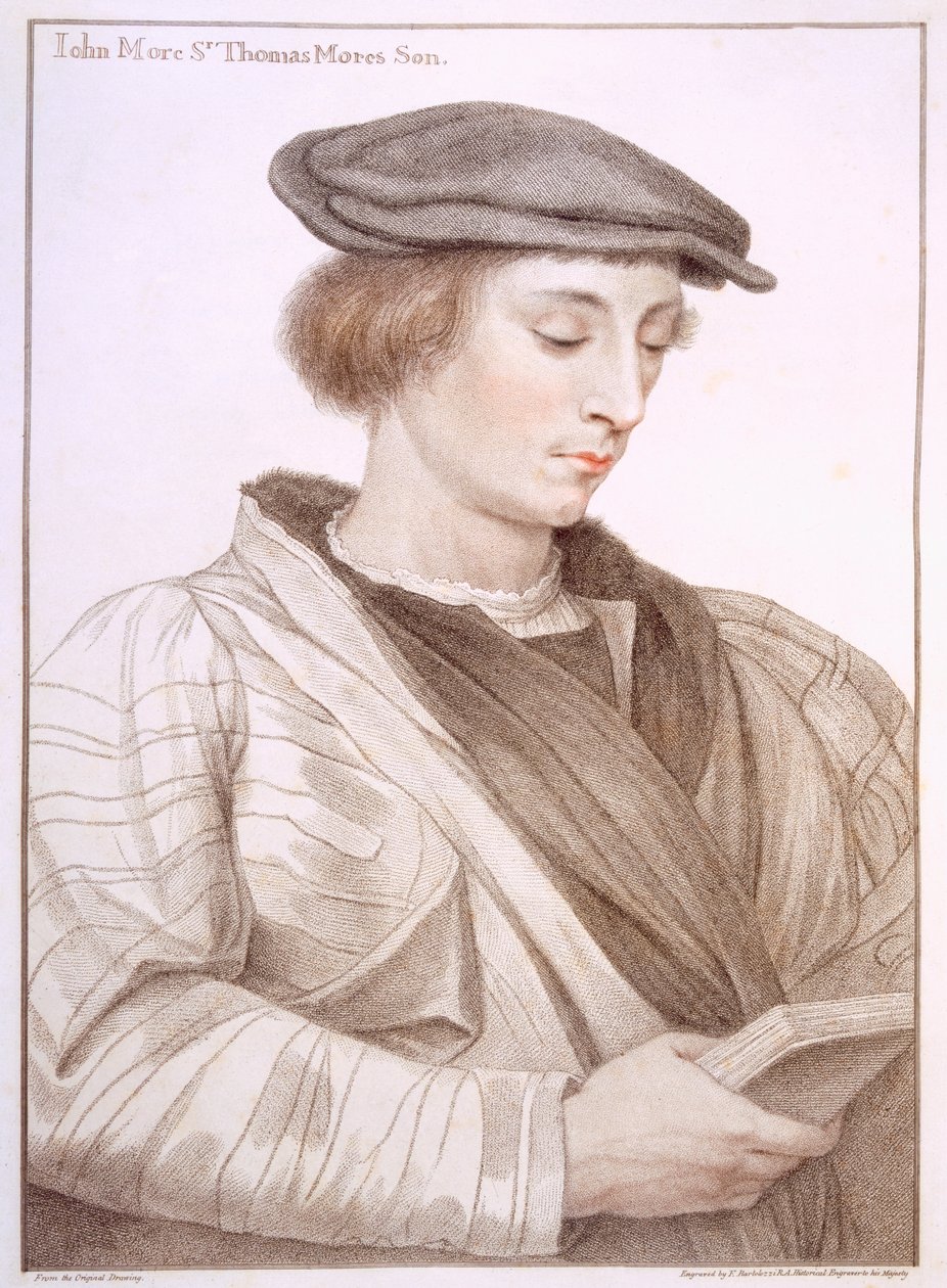 John More graverad av Francesco Bartolozzi (1727-1815) av Hans Holbein der Jüngere