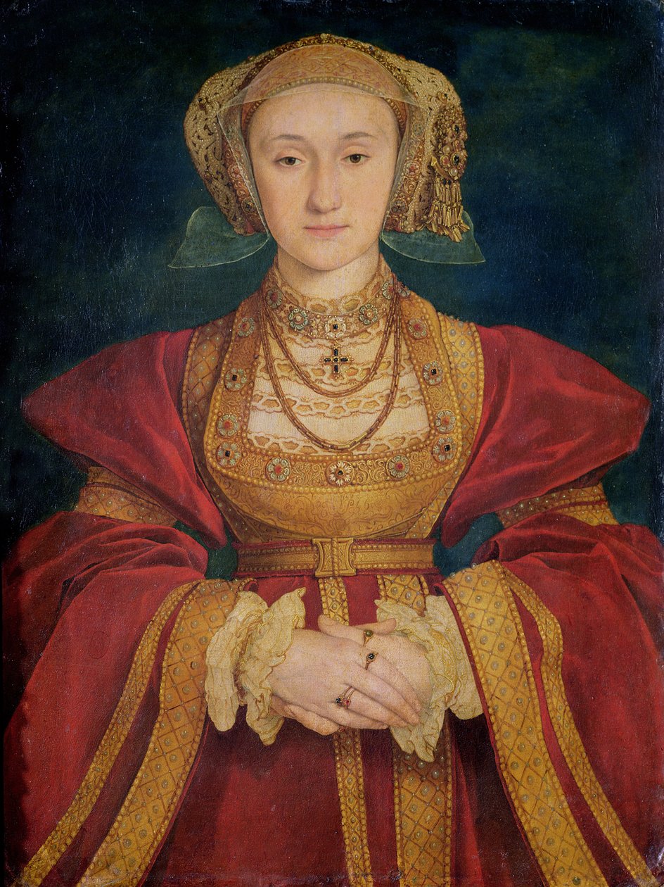 Porträtt av Anne av Cleves (1515-57) 1539 av Hans Holbein der Jüngere