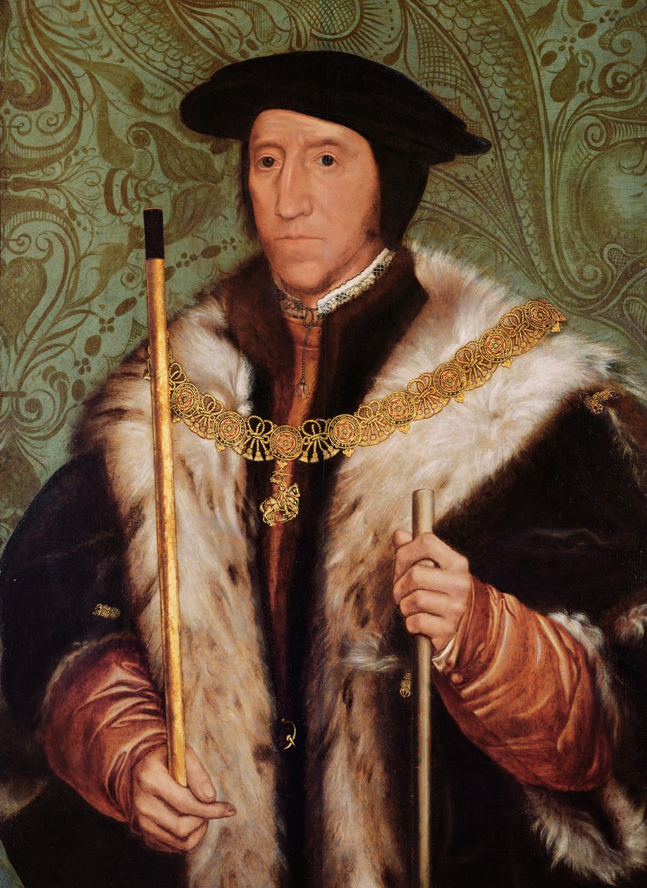Porträtt av Thomas Howard, 1539 (olja på trä) av Hans Holbein der Jüngere