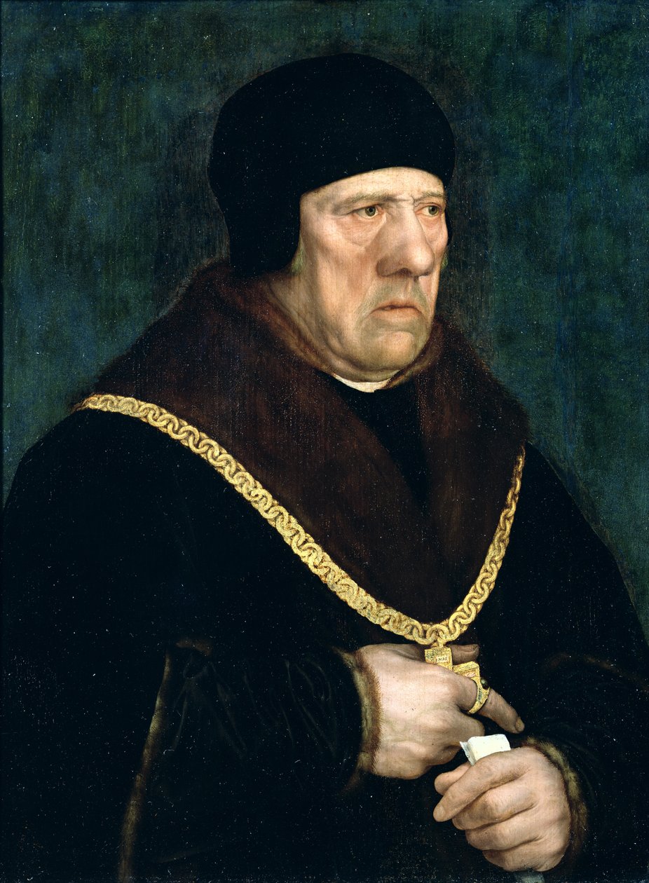 Sir Henry Wyatt (ca 1460-1537) av Hans Holbein der Jüngere