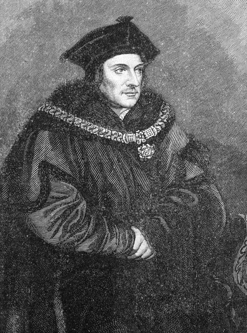 Sir Thomas More (1478-1535) (se även 84116) av Hans Holbein der Jüngere
