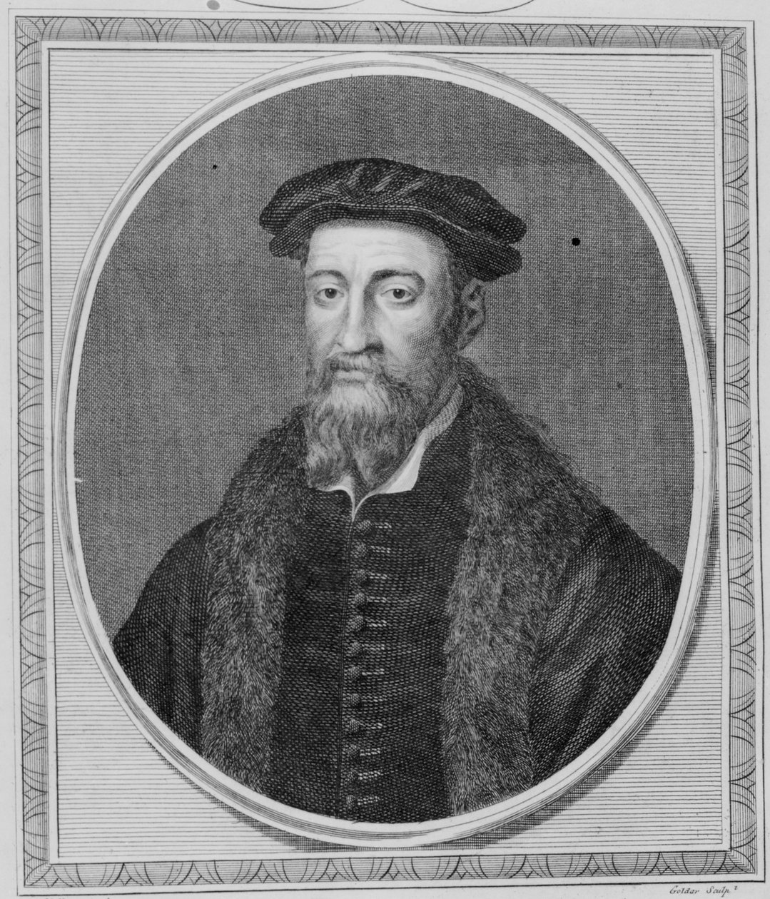Sir Thomas Smyth, graverad av John Goldar, 1785 av Hans Holbein der Jüngere