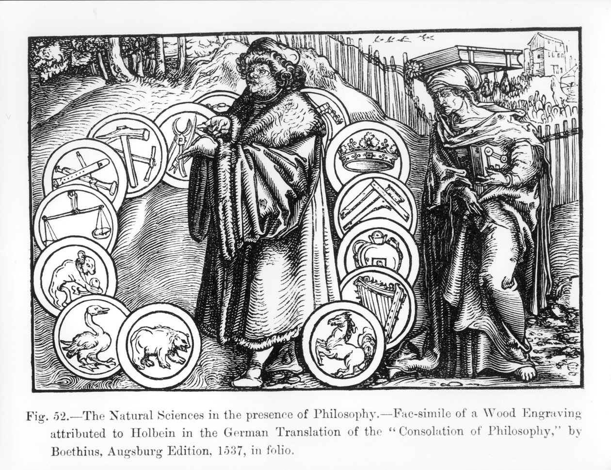 The Natural Sciences in the Presence of Philosophy, från den tyska utgåvan från 1537 av 