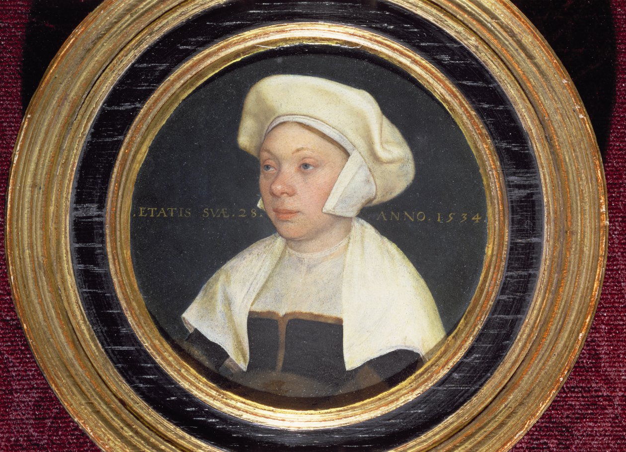 O le avā a se tagata aloaʻia i le maota o le Tupu o Enele VIII, 1534 (lua o 72441) swed av Hans Holbein der Jüngere