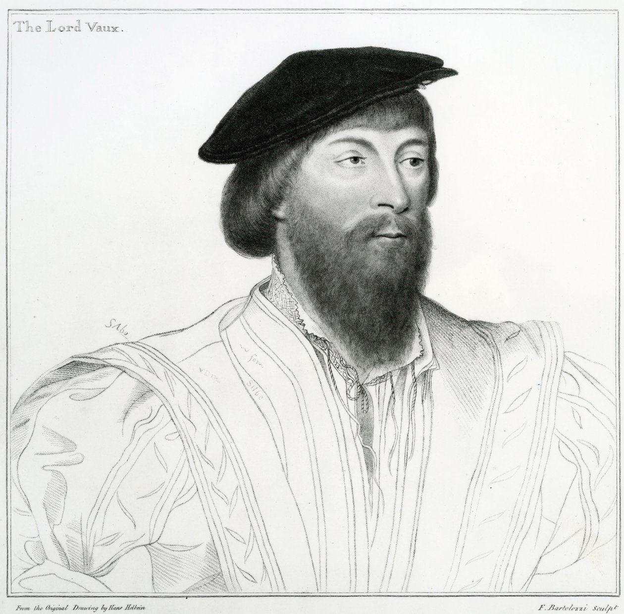 Thomas Vaux, 2:a baron Vaux av Harrowden av Hans Holbein der Jüngere