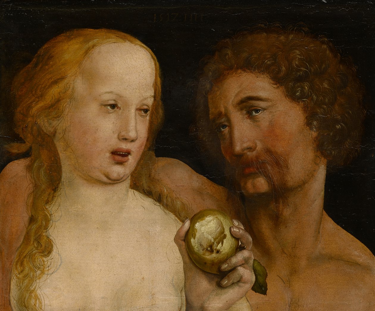 Adam och Eva, 1517 av Hans Holbein der Jüngere