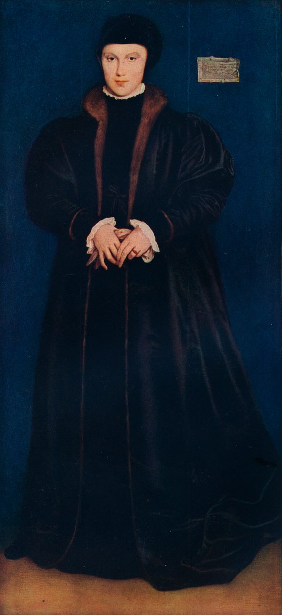Christina av Danmark, hertiginna av Milano, 1538 av Hans Holbein der Jüngere