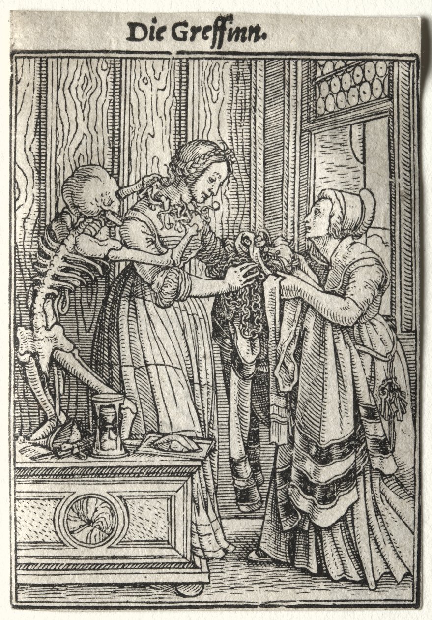 Dödsdansen: Grevinnan av Hans Holbein the Younger