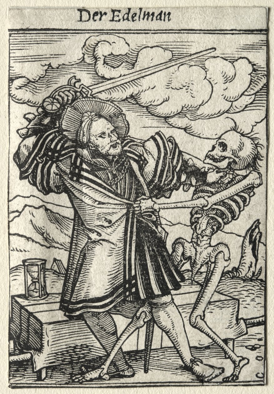 Dödsdansen: Adelsmannen av Hans Holbein the Younger