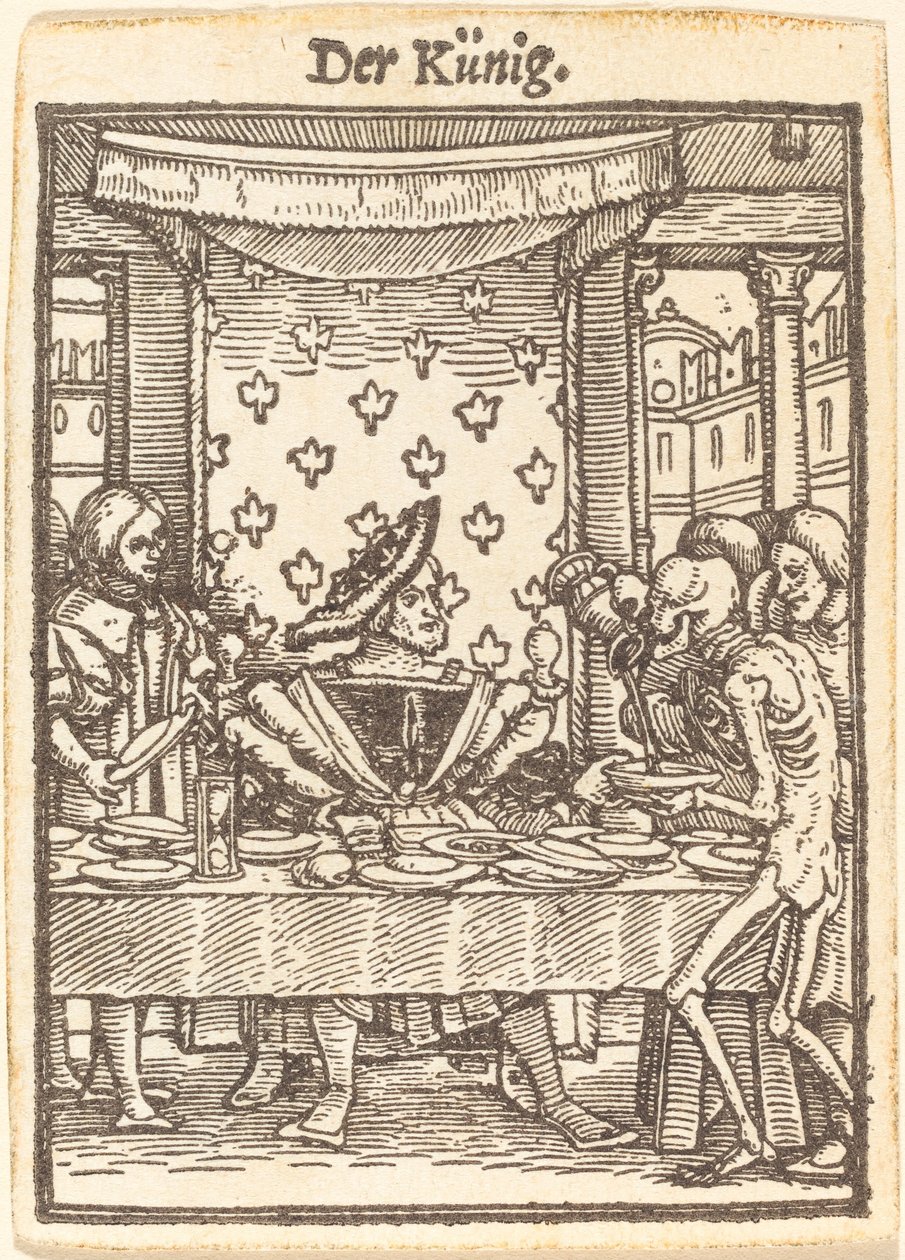 kungen av Hans Holbein der Jüngere